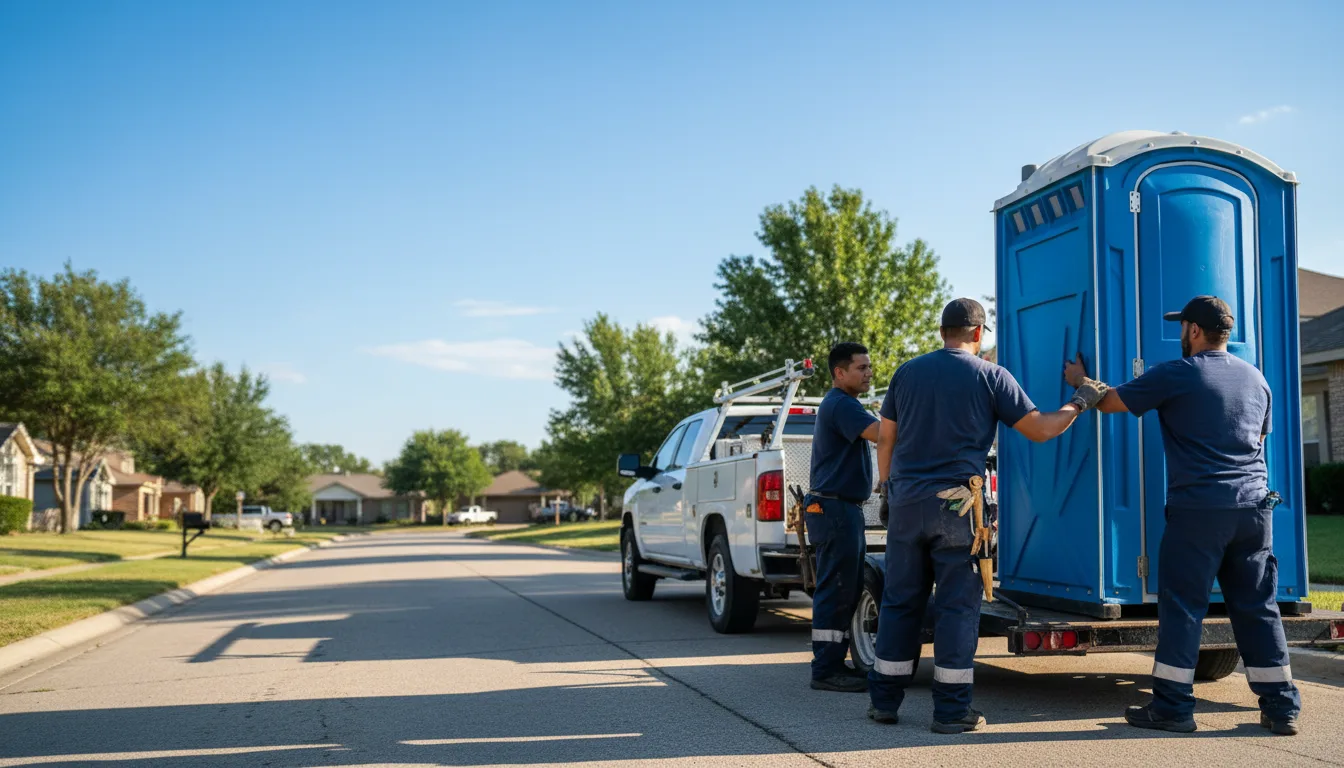 Portable Toilet Rental in New Albany, OH near me